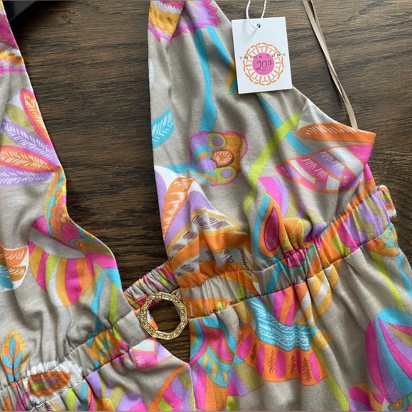 NWT Trina Turk maxi dress size 14 - Picture 2 of 2
